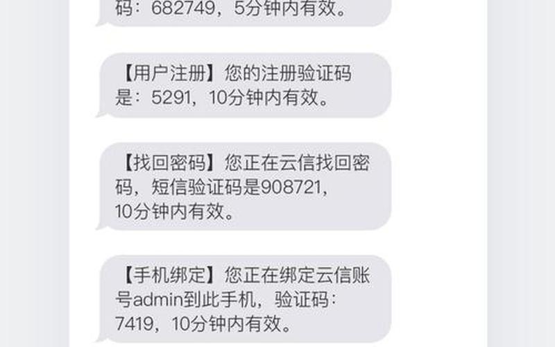 短信验证码如何显示手机上